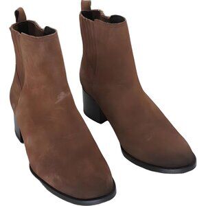 Sam Edelman Brown Heeled Chelsea Boots
